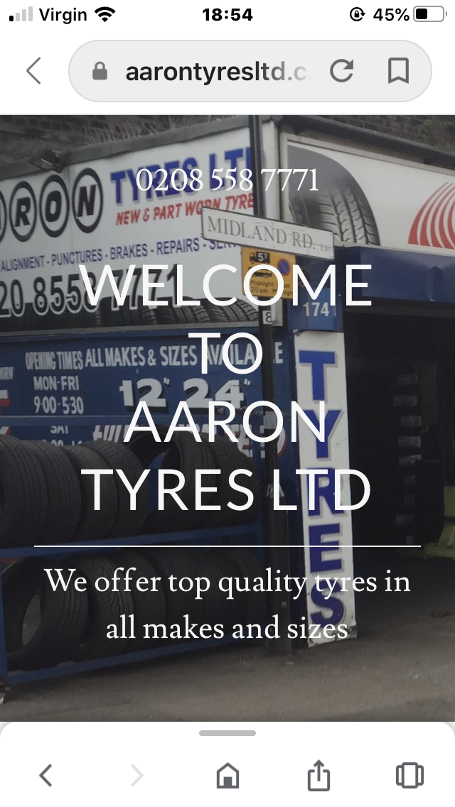 Aaron Tyres ltd