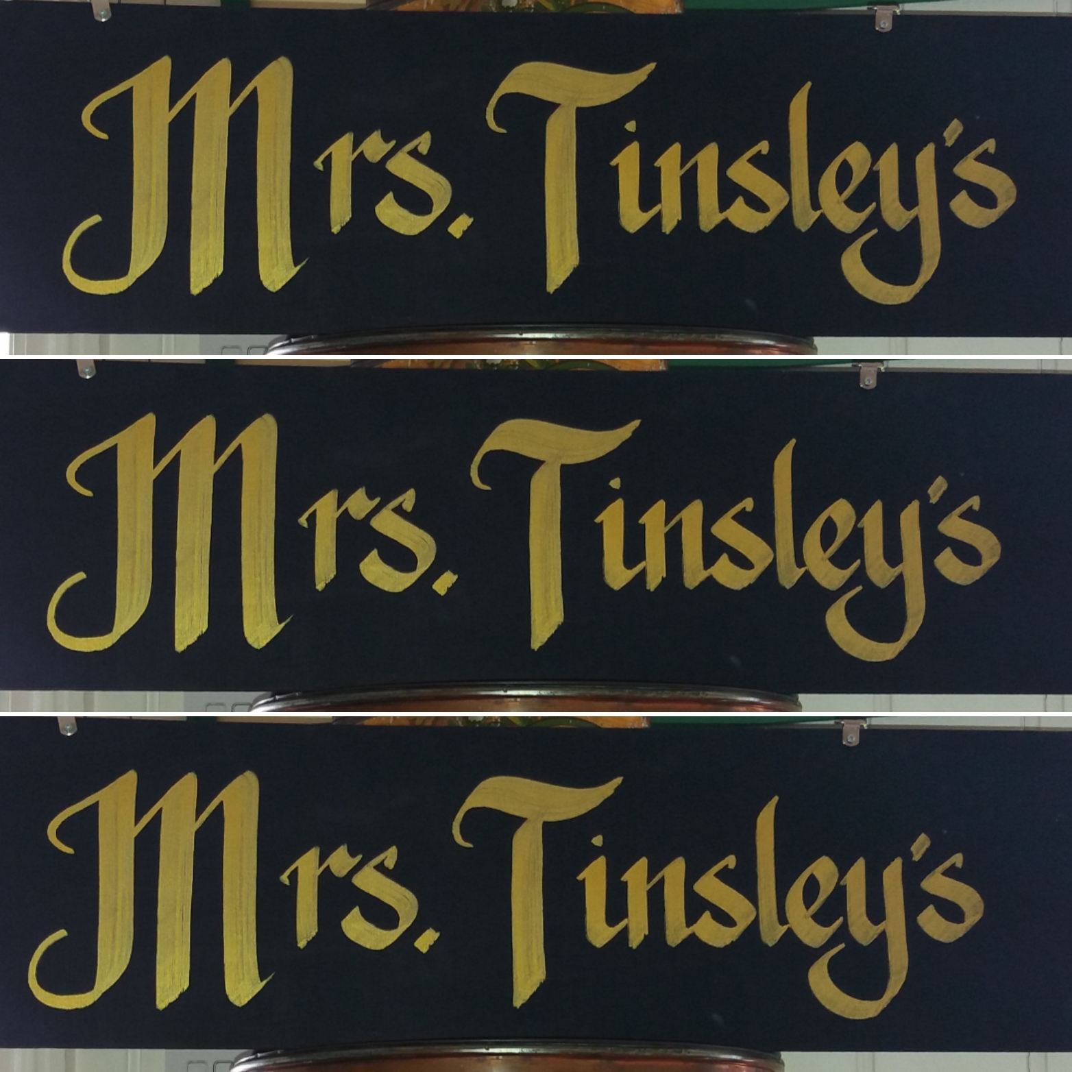 Mrs Tinsley's Vintage