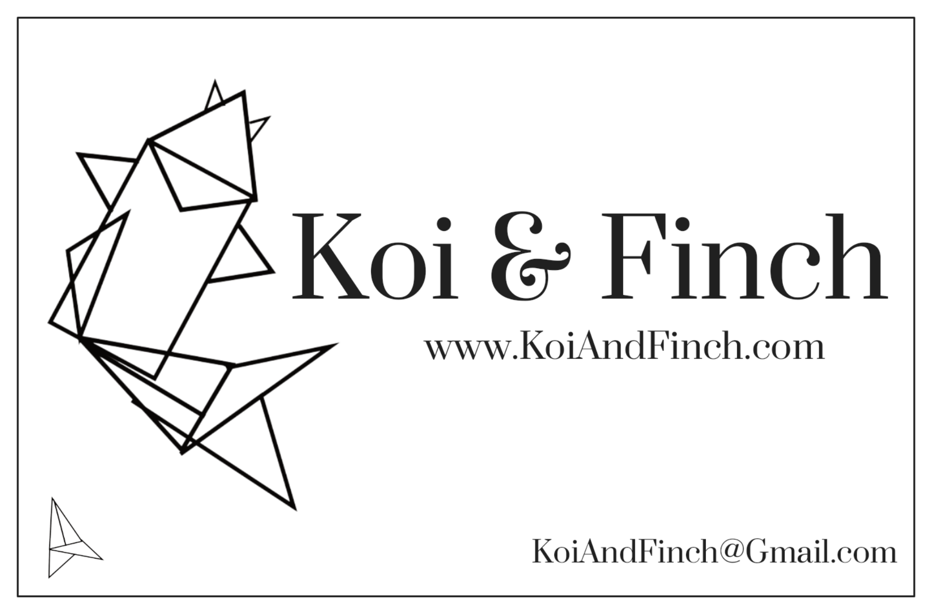 Koi & Finch